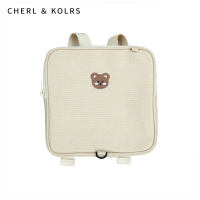 CHERL &amp; KOLRS กระเป๋านักเรียนอนุบาล Ins ร้อนขายป้องกันการสูญหายน่ารักกระเป๋าเป้สะพายหลังเด็กชายและเด็กหญิงเป้