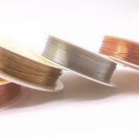 New 0.2/0.3/0.4/0.5/0.6/0.7/0.8/1.0mm Brass Copper Wires Beading Wire for Jewelry Making Diy Accessories