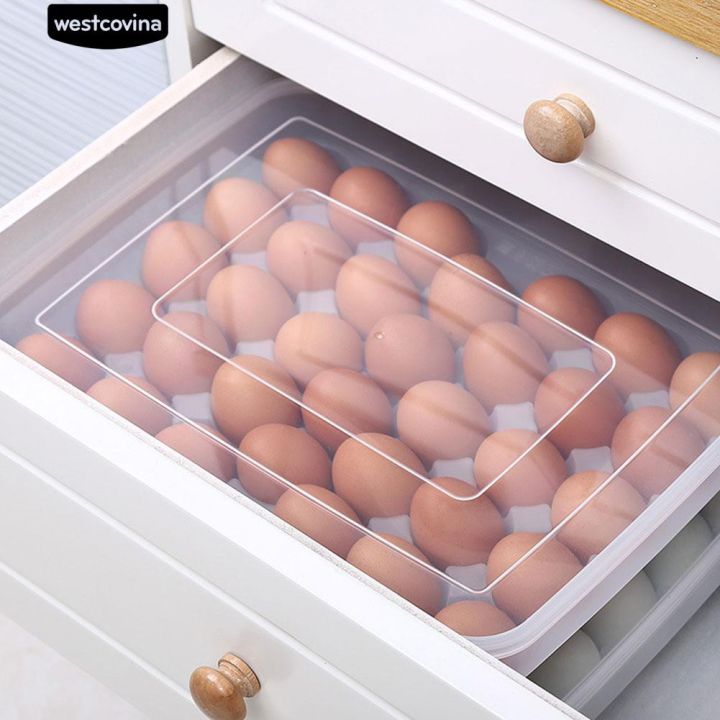ที่เก็บไข่กล่องเก็บของตู้เย็นตู้เก็บของสด