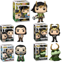 Funko POP! มหัศจรรย์747 895 898 901 615ประธานาธิบดีจระเข้โลกิเรืองแสงในที่มืดร้อนหัวข้อไวนิลรูปการกระทำพีวีซีรุ่นตุ๊กตาของเล่นคอลเลกชันสำหรับของขวัญเด็ก