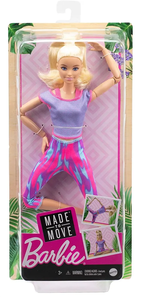 barbie made to move yoga