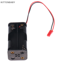 KITTENBABY RC 4 X AA ที่ยึดแบตเตอรี่พร้อมปลั๊ก Futaba สำหรับรับสัญญาณรถยนต์เครื่องบินเรือทนทาน