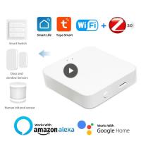 Wireless Bridge HUB Tuya WiFi ZigBee Smart Bridge brug รีโมทคอนลเกตเวย์หลายโหมด DIY Smart Home gateeways