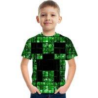 COD DSGRGTRDRT ROBLOX Minecraft Clash of Clans Game Characters 3D Printed Boy T-shirt Party Play Kids Baby Tops