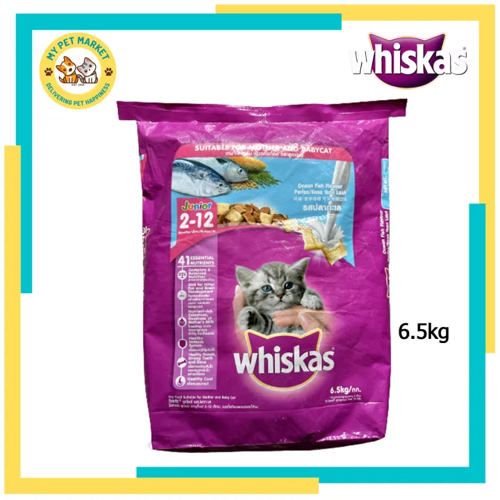 Whiskas Jr. Kitten Dry Food 6.5kg 