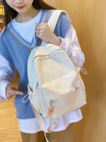 Uniqlo High-end 2023 NEW ins Japanese Primary School School Bag Girls Simple Casual Cute Girls Backpack Junior High School School Backpack  schoolbag New