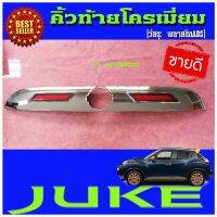 คิ้วท้ายโครเมี่ยม (FUEL TANK COVER) สำหรับรถ NISSAN JUKE 2012 (LK)