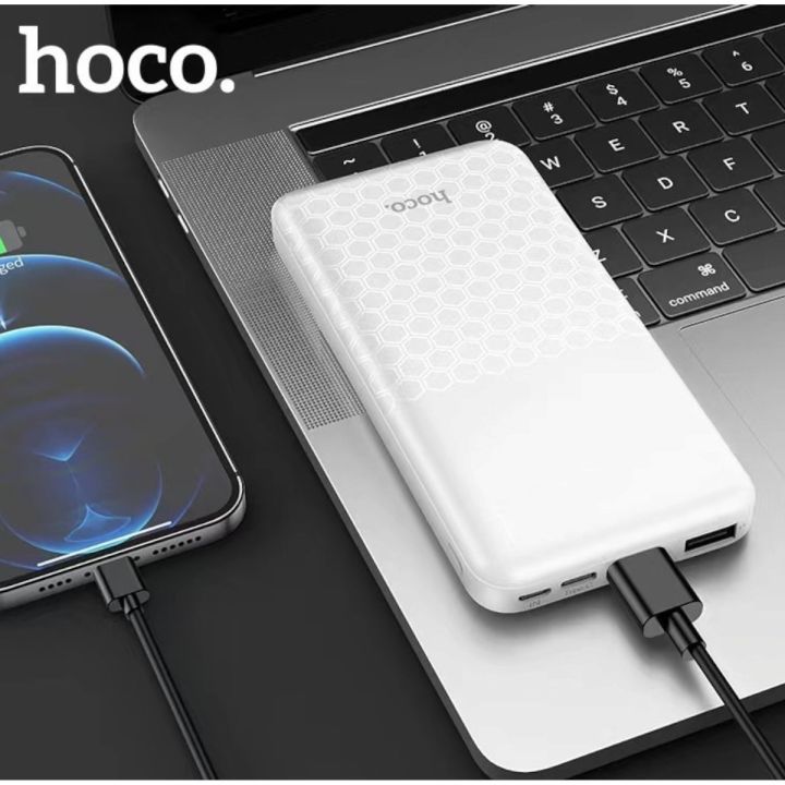 hoco-dk3-rk3-แบตสำรอง-10000-20000-mah-พาวเวอร์แบงค์-dual-input-output-type-c-รองรับการชาร์จเร็ว-powerbank-fast-charger