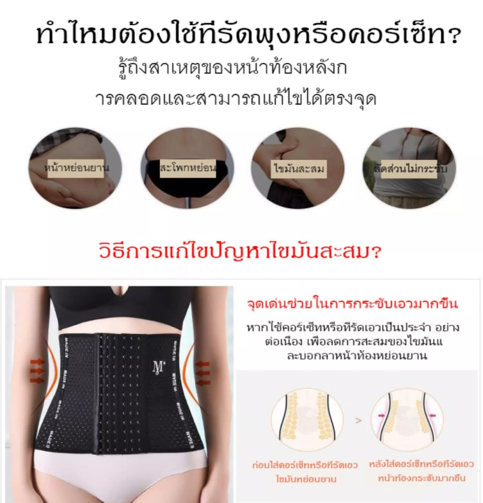 by-monkeyshop-สายรัดเอวลดพุง-สร้างเอวเอสลดหน้าท้อง-ไม่ม้วน-ไม่อับชื้น-ระบายอาการได้ดี-แผ่นรัดเอวเอส-addpcab100