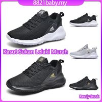 CODkecanm8 Ready Stock Kasut Sukan Lelaki Murah Korean Style Kasut Perempuan Fashion Sneakers Woman Slip On Couple Casual shoes Breathable Shock Kasut kerja lelaki Plus Size Men Running Shoes Borong Light Women Sport Shoes