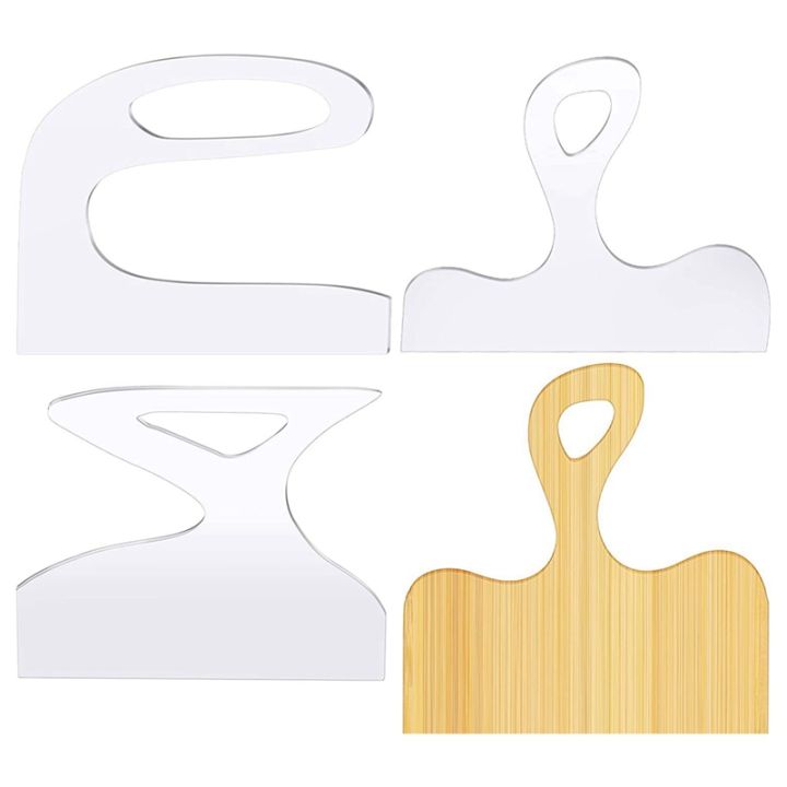 charcuterie-board-cutting-board-handle-template-cut-acrylic-router-template-woodworking-router-template