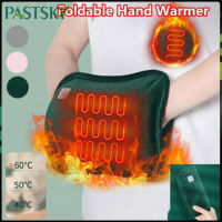 PASTSKY Electric Hand Warmer Rechargeable Graphene Heating Winter Hand Feet Warmer Hot Bag Gloves Thermal Washable Foldable Office Heater Christmas Gift