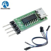 CH340C/CH340T Micro USB to TTL Serial Port ISP Download Module For STM32 51 5V 3.3V 500mA With DuPont Line 5/6/7/8 Bit DIY KIT