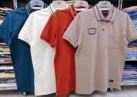 เสื้อโปโลไซส์ใหญ่ Polo เสื้อผู้ชายอ้วน แฟชั่น #NR66102 ไซส์ใหญ่ 2XL , 3XL , 4XL