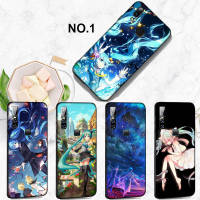 Casing หรับ Vivo Y20 Y30 Y31 Y50 Y51 Y12s Y5s Y70 Y19 S7 V23 Pro Y20i Y20s Y21 Y33s Y21S Y11s V19 V20 SE Hatsune Miku Anime Pattern Phone เคสโทรศัพท์