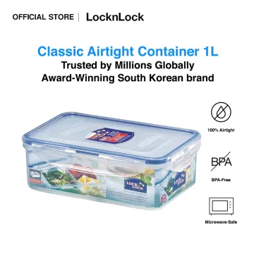 Lock & Lock 1L Food Storage Container - Rectangular HPL817