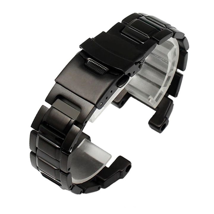 สายนาฬิกาสแตนเลสแข็งสำหรับ-casio-g-shock-gw-3500b-gw-3000b-gw-2000-2500-g-1000-สายรัดข้อมือโลหะสร้อยข้อมืออุปกรณ์เสริม