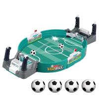 Mini Table Football Desktop Football Mini Board Game Double Players Table Top Soccer Game for Hand-Eye Coordination clever