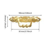 U2y7กล่องลิ้นชักไม้1ชิ้นมือจับกล่องดึงโบราณด้ามจับทองแดงดึงตู้เสื้อผ้าโลหะผสมสังกะสีเฟอร์นิเจอร์ตู้เสื้อผ้า
