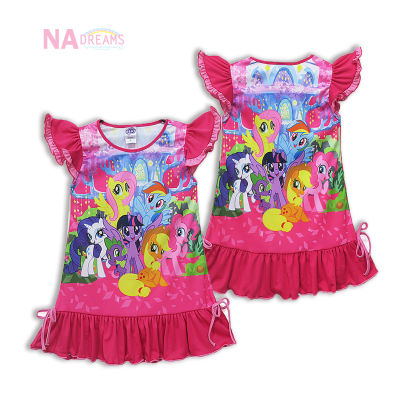 My Little Pony ชุดกระโปรงเด็กหญิง 3 - 5 ปี ชุดเดรสเด็กผู้หญิง โพนี่ My Little Pony จาก NADreams รุ่นเด็กเล็ก