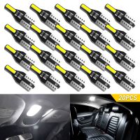 20Pcs T10 Car LED Lamp W5W WY5W 168 LED Bulbs Interior Lights for Volvo XC60 V50 V40 V60 C30 S80 S40 V70 S60 S90 XC70 V90 XC40