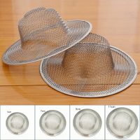 1pcs Stainless Steel Strainer Bath Bathroom Kitchen Sink Shower Drain Filter Cover Hair Catcher Strainer Household Accessories