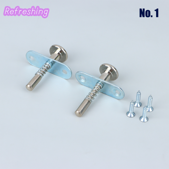 🔥Refreshing 2pcs Plunger Latches SpringLoaded Door Lift Adjustment Rod