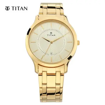 Golden titan sale watch price