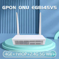 EG8145V5ของเน็ตต์ของแท้ GPON ONU ใหม่ APC กิกะบิต4GE VOP แบนด์คู่2.4G 5G WIFI