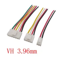 【YF】 JST VH 3.96mm Pitch Single Female Plug Wire Cable Connector 2P 3 4 5 6 8 10 Pin VH3.96 22AWG Wires 10CM 20CM 30CM