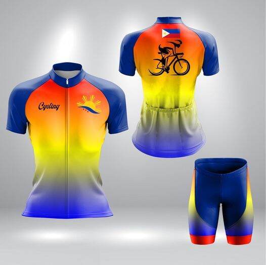 Sublimated Men's Philippine Cycling Jersey Set C011 Lazada PH