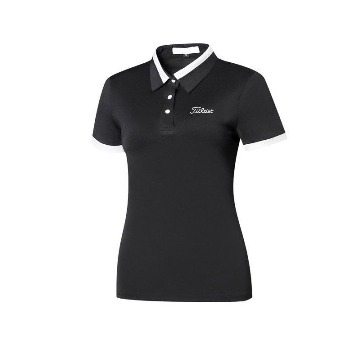 titleist-the-new-golf-dress-choli-cultivate-ones-morality-show-thin-t-shirt-leisure-sports-sweat-golf-shirt-polo-shirt