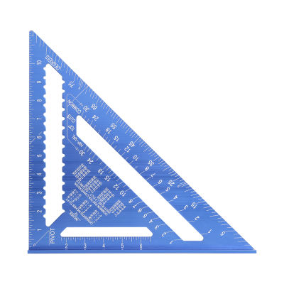 12นิ้วเมตริกอะลูมินัมอัลลอยสามเหลี่ยมไม้บรรทัดวัดมุมโปรแทรคเตอร์วัดมุม