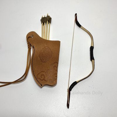 hot！【DT】✸  1/6 Bow (can Shoot Arrows) Set for Decoration Accessories