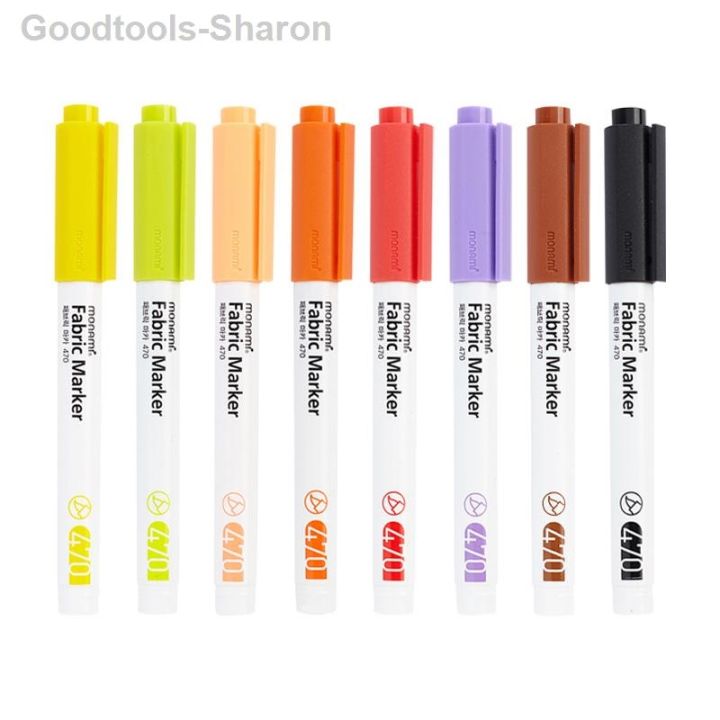 goodtools-sharon-8-16-24สี-โมนามิเกาหลีการทาสีผ้าปากกามาร์กเกอร์ปลายนุ่ม64z24ปากการะบายสี