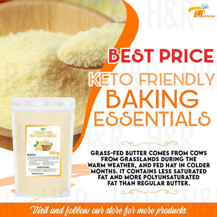 Grassfed Butter Powder 250g Creamer, Weight Loss, Keto Diet, Super