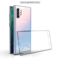 Clear Case for Samsung Galaxy Note 10 Plus Transparent Soft TPU Dropproof Shockproof Phone Case for Samsung Galaxy Note10 Plus Phone Cases