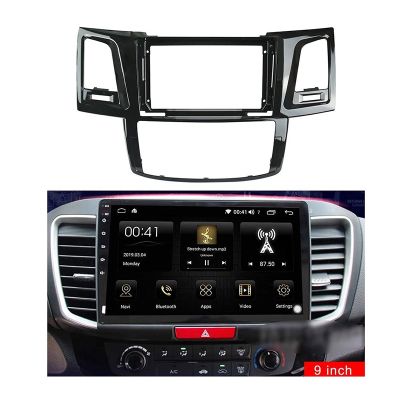 9 Inch Car Fascia for TOYOTA FORTUNER 2008-2014 Double Din Dvd Fascias Panel Dashboard Stereo Car DVD Frame In-Dash Kits