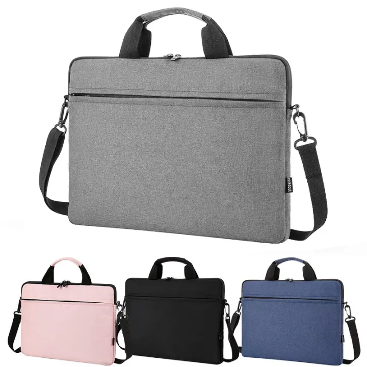 Shockproof Laptop Sleeve Bag Men Women Handbag Office Travel Shoulder