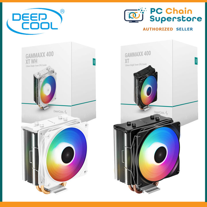 Deepcool Gammaxx 400 Xt Wh Cpu Air Cooler 6 Color Led Fan 4