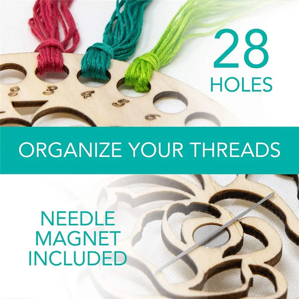 Looking for a simple solution to organize your embroidery threads? Try