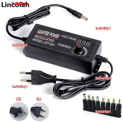 ku3n8ky1 2023 High Quality AC Adjustable Power Supply 3V-24V 3A DC 8 Plug Connect Universal Adapter TO 220V 110V 3V 24V 9W 72W EU US