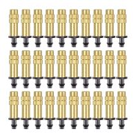 30Pcs Watering Nozzle Adjustable Copper Irrigation Water Fog Sprinkler Head Mini Misting Greenhouse Accessories