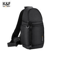 K &amp; F แนวคิดกล้องสลิงกระเป๋ากันกระแทกกระเป๋ากล้อง10L ความจุกระเป๋า Messenger สำหรับ Dslr/slr/mirrorless กล้องกรณีที่มีวงเวียนที่ถอดออกได้