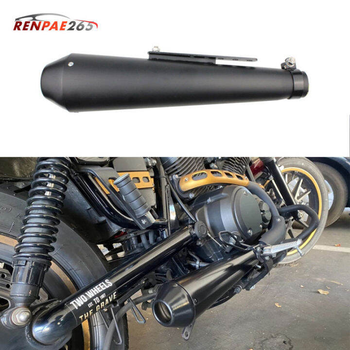 Motorcycle Exhaust Pipe Retro Universal Exhaust Muffler Motorcycle