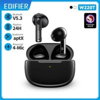 Edifier W220Tหูฟังไร้สาย Bluetooth V5.3 กันน้ำ กันเหงื่อ ชาร์จได้เร็ว สินค้าประกัน 1 ปี