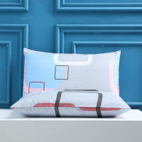 MECEROCK 2pcs Set Polyester Printing Pillowcases Bedding Pillow Covers, 50x70cm,70x70cm