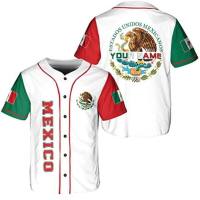 2023 new arrive- XZX180305  Personalized Mexico Mexico Mexico Baseball Shirt, customized team name Mexico Aztec B