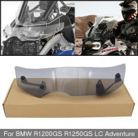 For BMW R1200GS LC Adv R1250GS Adventure Motorcycle Windshield Extension Bracket Spoiler Windscreen Air Deflector Wind deflector