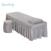 Gazechimp 190x8ปลอกหมอนกระโปรงโต๊ะ Set Seprai Linen ความงาม0การนวด Cm